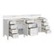 James Martin Vanities 84'' Double Vanity in Bright White 655-V84-BW - alternate 2